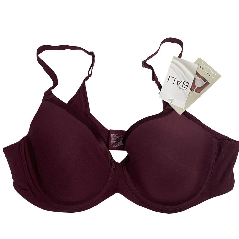 Bali Womens 42C Convertible T-Shirt Bra With Back Smoothing & Underwire Support - Picture 3 of 9